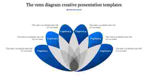 creative presentation templates-The venn diagram creative presentation templates-6-Blue